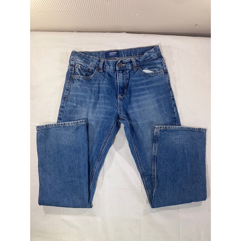 Old‎ Navy Womens Boot Cut Jeans Blue Denim Size 12 Husky Medium Wash